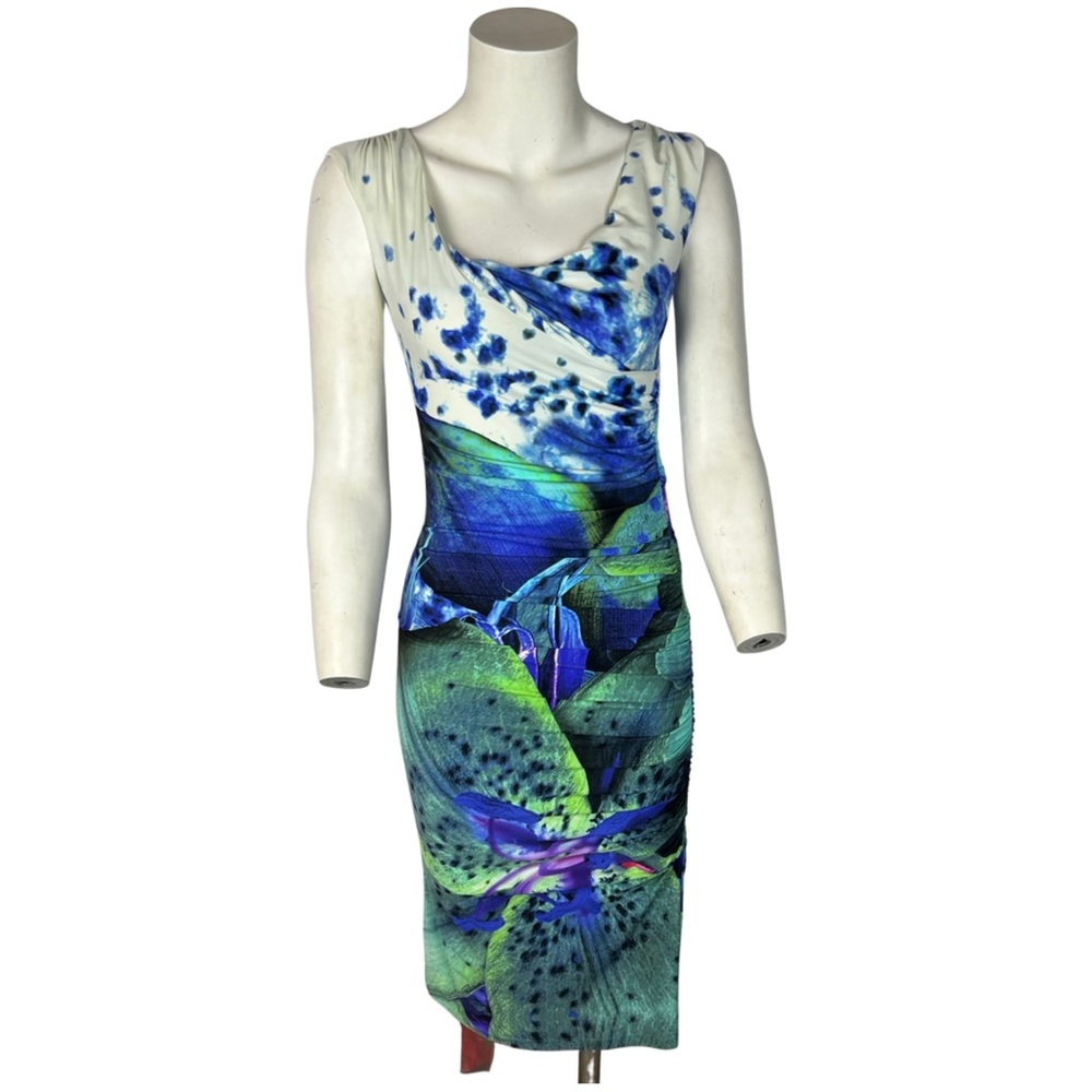 Roberto Cavalli silk dress S beautiful midi dress